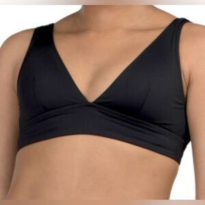 NWT Tommy Bahama Palm Modern V Neck Bikini Top, XS